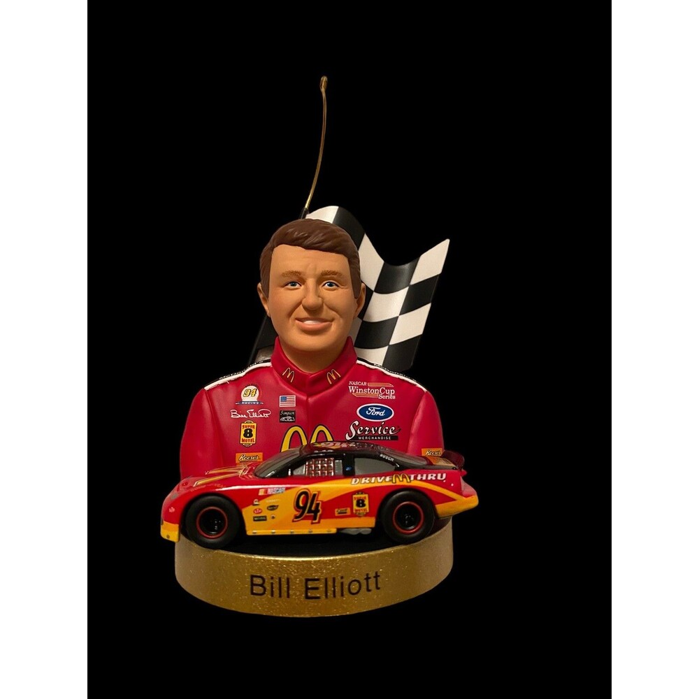 Hallmark 1999 Bill Elliott NASCAR #94 Stock Car Champions Keepsake Ornament